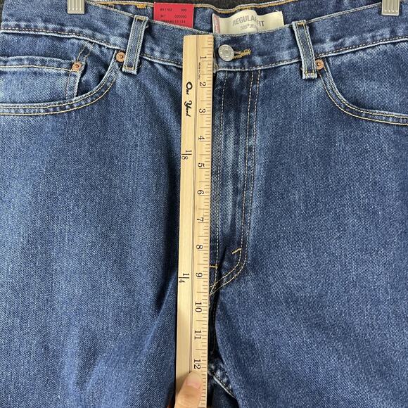 VTG Levis 505 Jean Mens 38x30 Medium Wash Regular Fit Straight Deadstock Y2K NEW - Picture 8 of 16